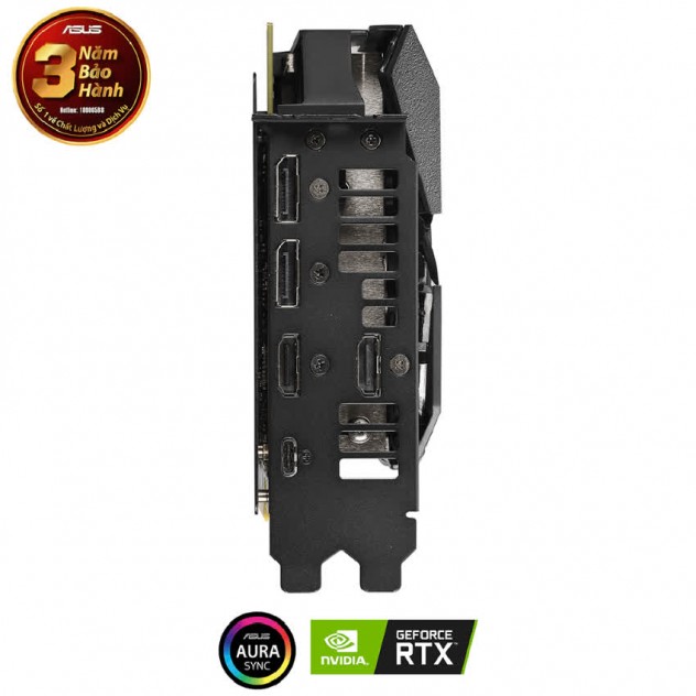 Card màn hình ASUS ROG STRIX RTX 2060 Super-8G EVO GAMING (8GB GDDR6, 256-bit,HDMI+DP, 1x6-pin + 1x8-pin)