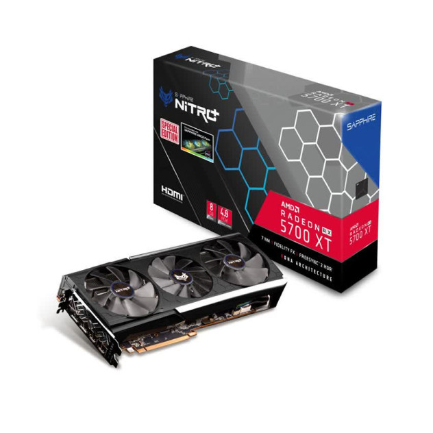 Card màn hình SAPPHIRE NITRO+ RX 5700 XT SE (8GB GDDR6, 256-bit, HDMI+DP, 2x8-pin)