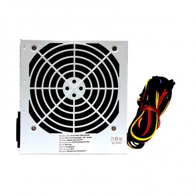 Nguồn FSP Power Supply AX Series 350ATX Model AX270-50WPN Active PFC (Tray/không kèm dây nguồn/có cable PCI-E/Màu Trắng)