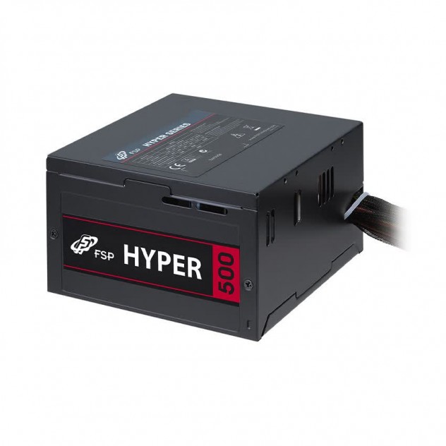 Nguồn FSP Power Supply HYPER Series Model HP500 Active PFC (80 Plus Standard/Màu Đen)