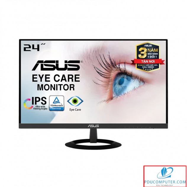Màn hình Asus VZ249HE (23.8 inch/FHD/LED/IPS/250cd/m²/HDMI+VGA/60Hz/5ms)
