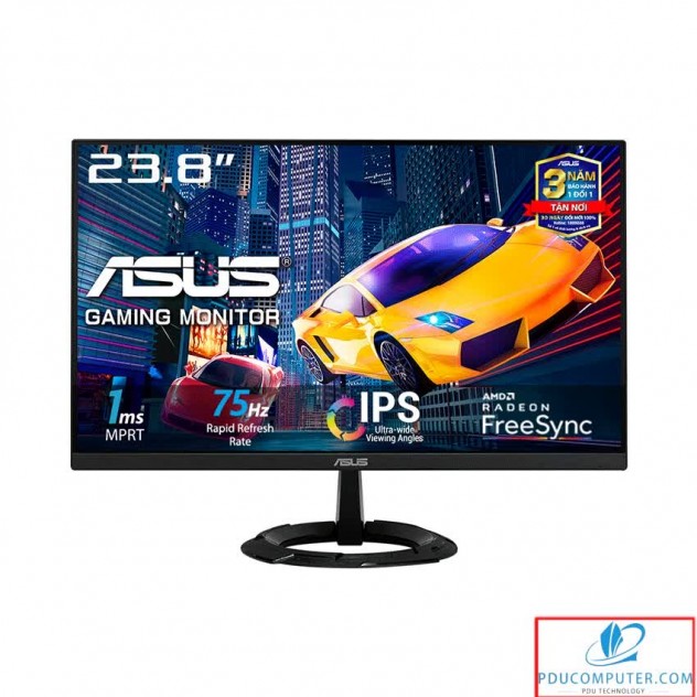 Màn hình Asus VZ249HEG1R (23.8inch/FHD/IPS/75Hz/1ms/250nits/HDMI+D-Sub+Audio/Freesync)