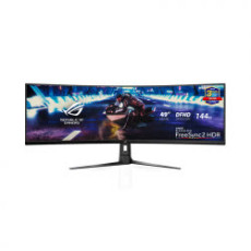 Màn hình Asus XG49VQ ROG Strix (49 inch/UHD/Super Ultra-Wide/HDR/144Hz/4ms/450cd/m²/DP+HDMI/Free Sync2/Loa 2x5W/Màn hình cong)