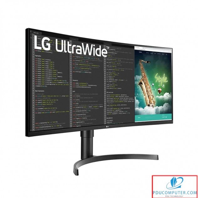 Màn hình LG 35WN75C-B (35inch/2K-QHD/VA/100Hz/5ms/240nits/HDMI+DP+TypeC+Audio/FreeSync/Loa/Cong)