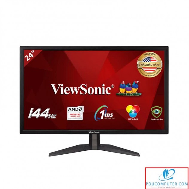 Màn hình Viewsonic VX2458-P-MHD (23.6inch/FHD/VA/144Hz/1ms/250nits/HDMI+DP/FreeSync/Loa/Cong)