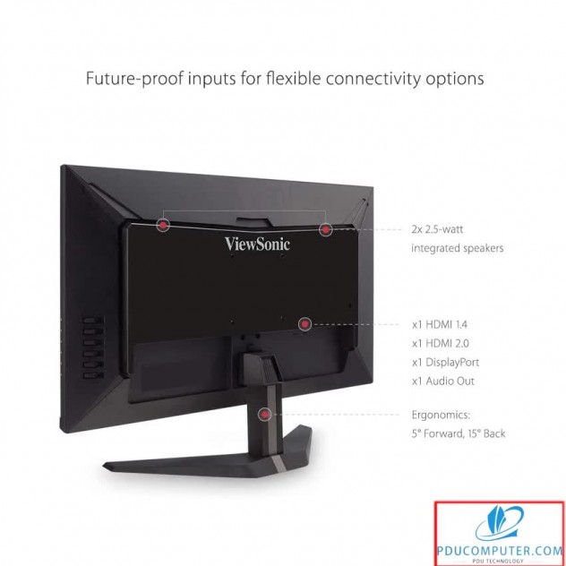 Màn hình Viewsonic VX2758-P-MHD (27 inch/FHD/LED/TN/144Hz/1ms/300 nits/DP+HDMI)